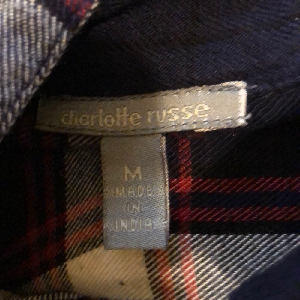 Women’s navy/red flannel - Picture 4 of 4